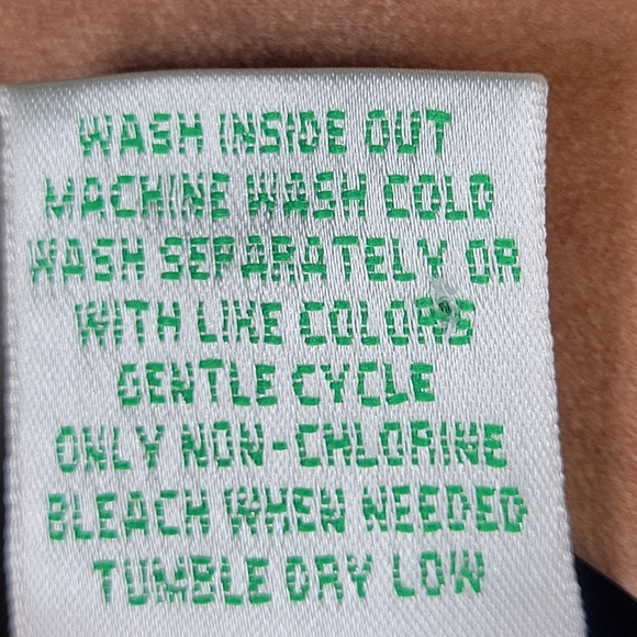 Cozy Animal Print Full Zip Sweatshirt, Size M - Picture 5 of 5